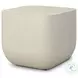 Ivan White Concrete Square Occassional Table Set