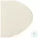 Bowman White Concrete Outdoor Coffee Table