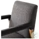 Reuben Lamont Oak Performance Fabric Dining Chair