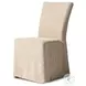 Vista Broadway Canvas Slipcovered Dining Chair Set of 2