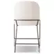 Astrud Crypton Nomad Snow Performance Fabric Counter Height Stool