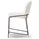 Astrud Crypton Nomad Snow Performance Fabric Counter Height Stool
