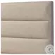 Daphne Alcala Taupe Performance Fabric Queen Upholstered Bed