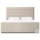 Daphne Alcala Taupe Performance Fabric Queen Upholstered Bed