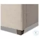 Daphne Alcala Taupe Performance Fabric King Upholstered Bed