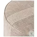 Sinclair Manchester Flint Round Ottoman