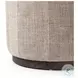 Sinclair Manchester Flint Round Ottoman