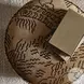 Sinclair Balkan Ochre Round Ottoman