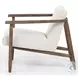 Arnett Knoll Natural Performance Fabric Chair