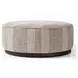 Sinclair Manchester Flint Large Round Ottoman