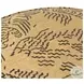 Sinclair Balkan Ochre Large Round Ottoman