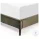 Potter Surrey Olive King Upholstered Bed