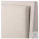 Potter Dover Crescent Performance Fabric Twin Upholstered Bed