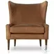Marlow Palermo Cognac Leather Wing Chair
