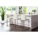 Rayla Belfast Oatmeal Fabric Counter Height Stool