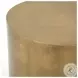 Cameron Ombre Antique Brass End Table