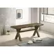 Alston Knotty Nutmeg Trestle Bench