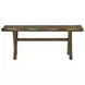 Alston Knotty Nutmeg Trestle Bench
