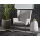 Aries White Side Table