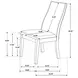 Spring Creek Rich Cocoa Brown Dining Chair Set of 2