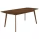 Redbridge Natural Walnut Extendable Dining Table