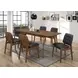 Redbridge Natural Walnut Extendable Dining Table