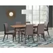 Redbridge Natural Walnut Extendable Dining Table