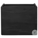 Sydney Black Wash and Black Cane Right 1 Door Nightstand