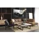 Gilmore Black Leather Lounge Chair