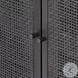 Carmel Black Wash Small 2 Door Cabinet