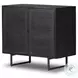 Carmel Black Wash Small 2 Door Cabinet