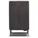 Carmel Black Wash Small 2 Door Cabinet