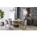 Rayla Belfast Oatmeal Fabric Dining Armchair
