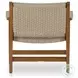 Delano Natural Teak Outdoor Chair