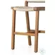 Delano Natural Teak Outdoor Bar Stool