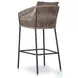 Porto Ellor Brown Outdoor Bar Stool
