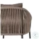 Porto Ellor Brown Outdoor Bar Stool