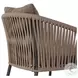 Porto Ellor Brown Outdoor Counter Height Stool