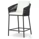 Porto Arashi Salt Outdoor Counter Height Stool