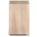 Hudson Ashen Walnut And Gunmetal C End Table