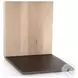 Hudson Ashen Walnut And Gunmetal C End Table