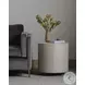 Hudson Ashen Walnut Round End Table