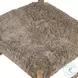 Glenmore Smoked Oak and Taupe Shearling Dining Chair Set of 2
