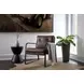 Sterling Missouri Mahogny Leather Lounge Chair