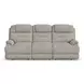 Zecliner Zofa Shell Performance Fabric 87" Zero Gravity Power Sleep Reclining Sofa with USB Charging and LED