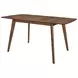 Alfredo Natural Walnut Extendable Dining Table