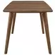 Alfredo Natural Walnut Extendable Dining Table