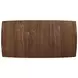 Alfredo Natural Walnut Extendable Dining Table