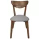 Alfredo Natural Walnut Side Chair Set Of 2