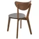 Alfredo Natural Walnut Side Chair Set Of 2